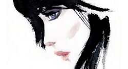 Isabelle Adjani - Sylvia Baldeva-illustrateur