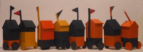 Train de papiers